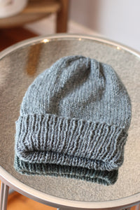 The Alexander Beanie - Easy Lion Brand Jeans Yarn Knitting Pattern