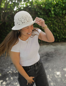 Bellflower Bucket Hat Crochet Pattern