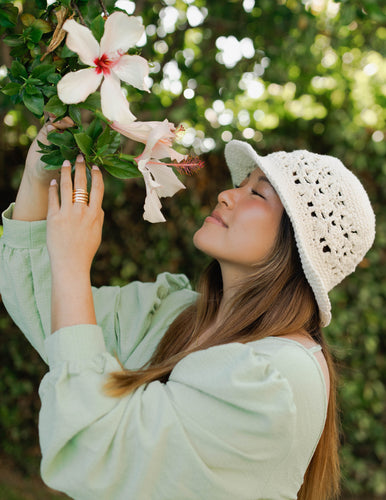 Bellflower Bucket Hat Crochet Pattern