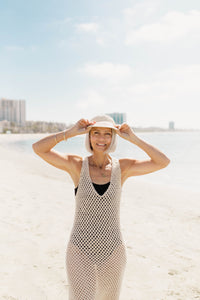 Tropical Beach Dress and Tank Crochet Pattern