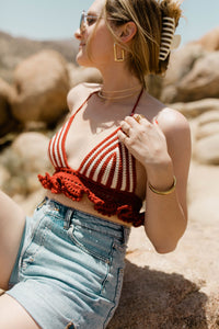 Ruffle Bralette Crochet Pattern