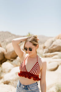Ruffle Bralette Crochet Pattern