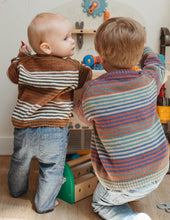 Back To School Sweater Knitting Pattern (Kids - 12 sizes)