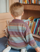 Back To School Sweater Knitting Pattern (Kids - 12 sizes)