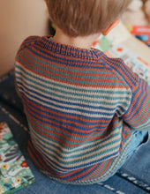 Back To School Sweater Knitting Pattern (Kids - 12 sizes)