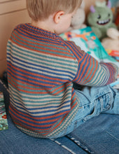 Back To School Sweater Knitting Pattern (Kids - 12 sizes)