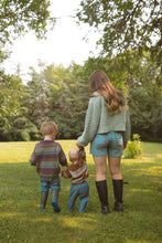 Back To School Sweater Knitting Pattern (Kids - 12 sizes)