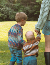 Back To School Sweater Knitting Pattern (Kids - 12 sizes)