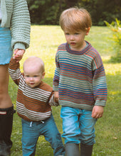 Back To School Sweater Knitting Pattern (Kids - 12 sizes)