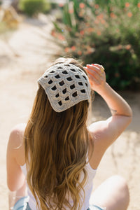 Zinnia Bandanna Crochet Pattern