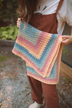 Carnival Crib Throw Crochet Pattern