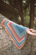 Carnival Crib Throw Crochet Pattern