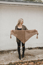 Granny Cluster Triangle Scarf (Original 2018 Pattern Design Sample)