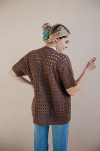 Smokey Quartz Cardigan Crochet Pattern