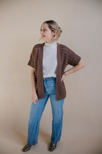 Smokey Quartz Cardigan Crochet Pattern