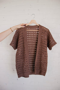 Smokey Quartz Cardigan Crochet Pattern