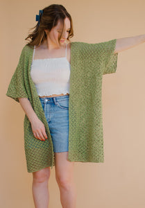 Saltwater Cardigan Crochet Pattern