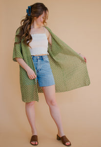 Saltwater Cardigan Crochet Pattern