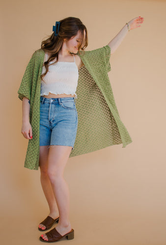 Saltwater Cardigan Crochet Pattern