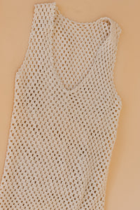 Tropical Beach Dress and Tank Crochet Pattern