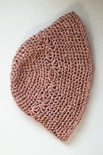 Raffia Bucket Hat Crochet Pattern