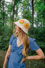 Flower Market Bucket Hat Crochet Pattern