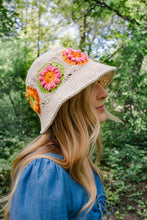 Flower Market Bucket Hat Crochet Pattern