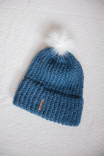Double Brim Hat - Ocean Blue