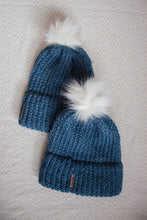 Double Brim Hat - Ocean Blue