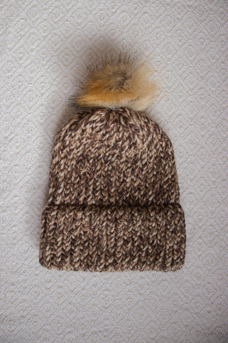 Double Brim Hat - Coffee