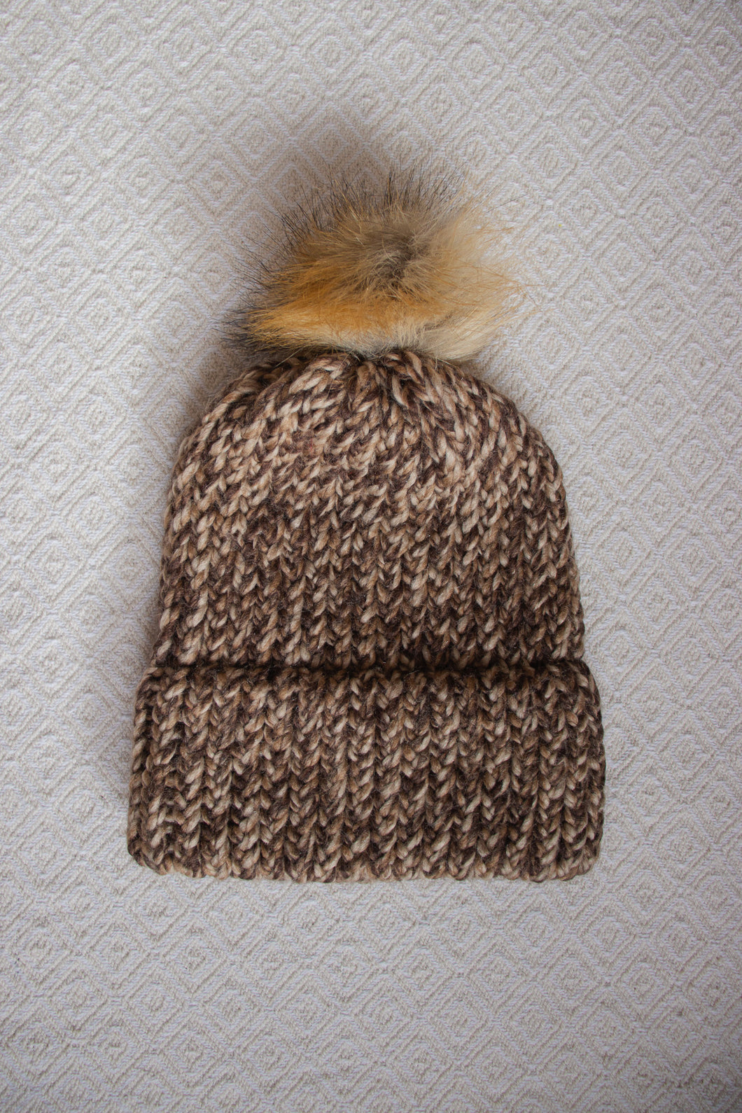 Double Brim Hat - Coffee