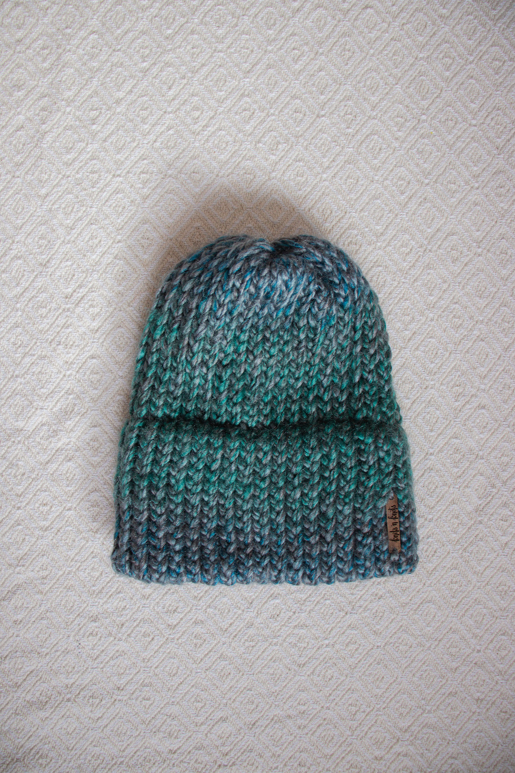 Double Brim Hat - Teal