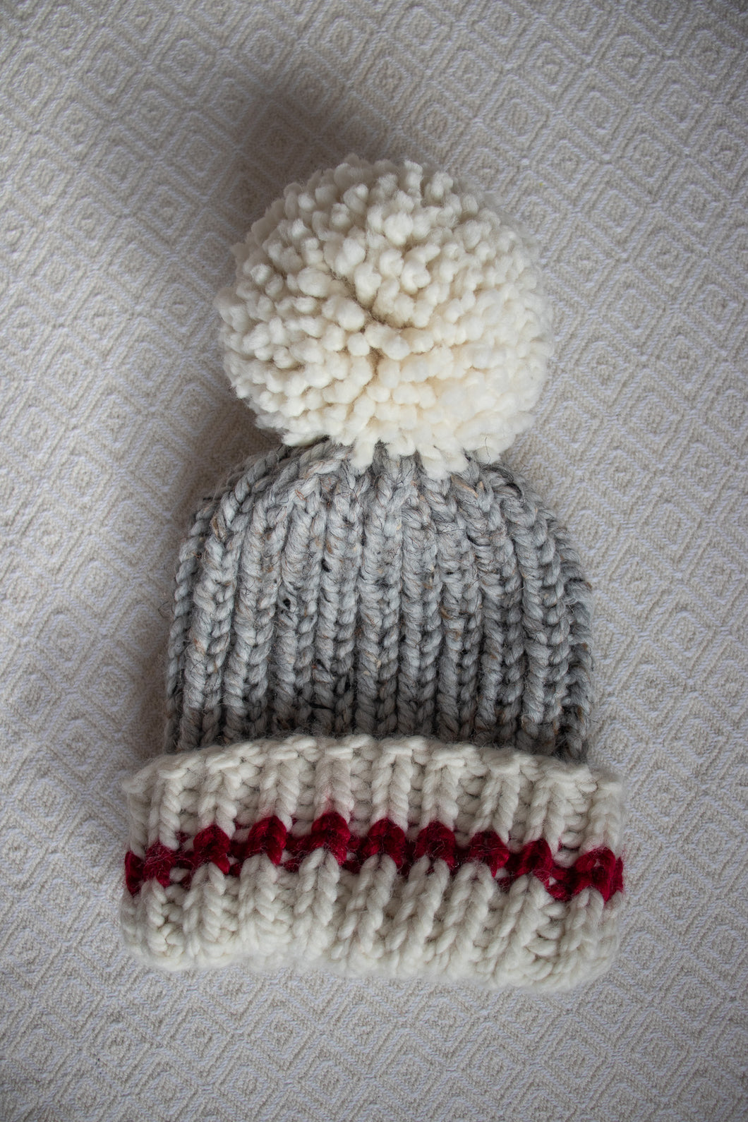 Super Chunky Hat - Sock Monkey