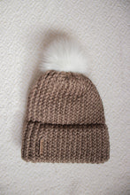 Double Brim Hat - Taupe