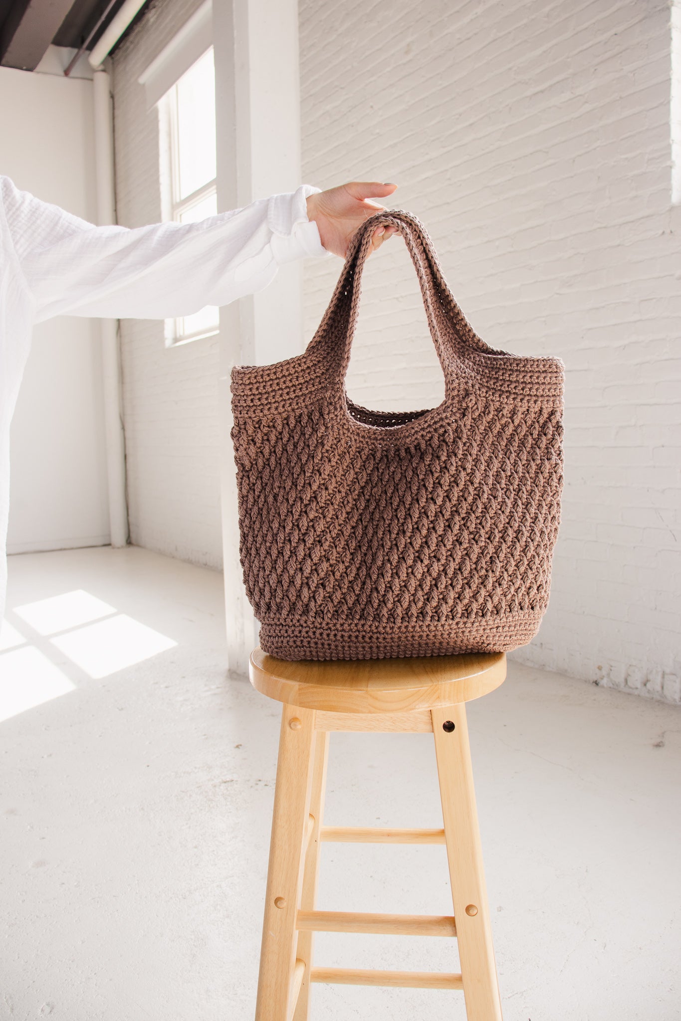 Tote bag scandinavian crochet pattern cheap
