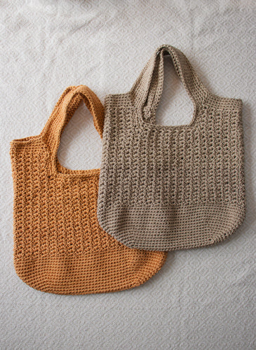 Sandstone Tote (2 Original Pattern Design Samples)