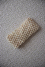 Whittier Headband in Cream (Original Pattern Design Sample)