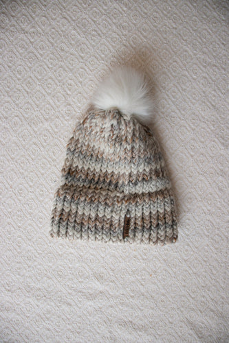 Double Brim Hat - Fossil