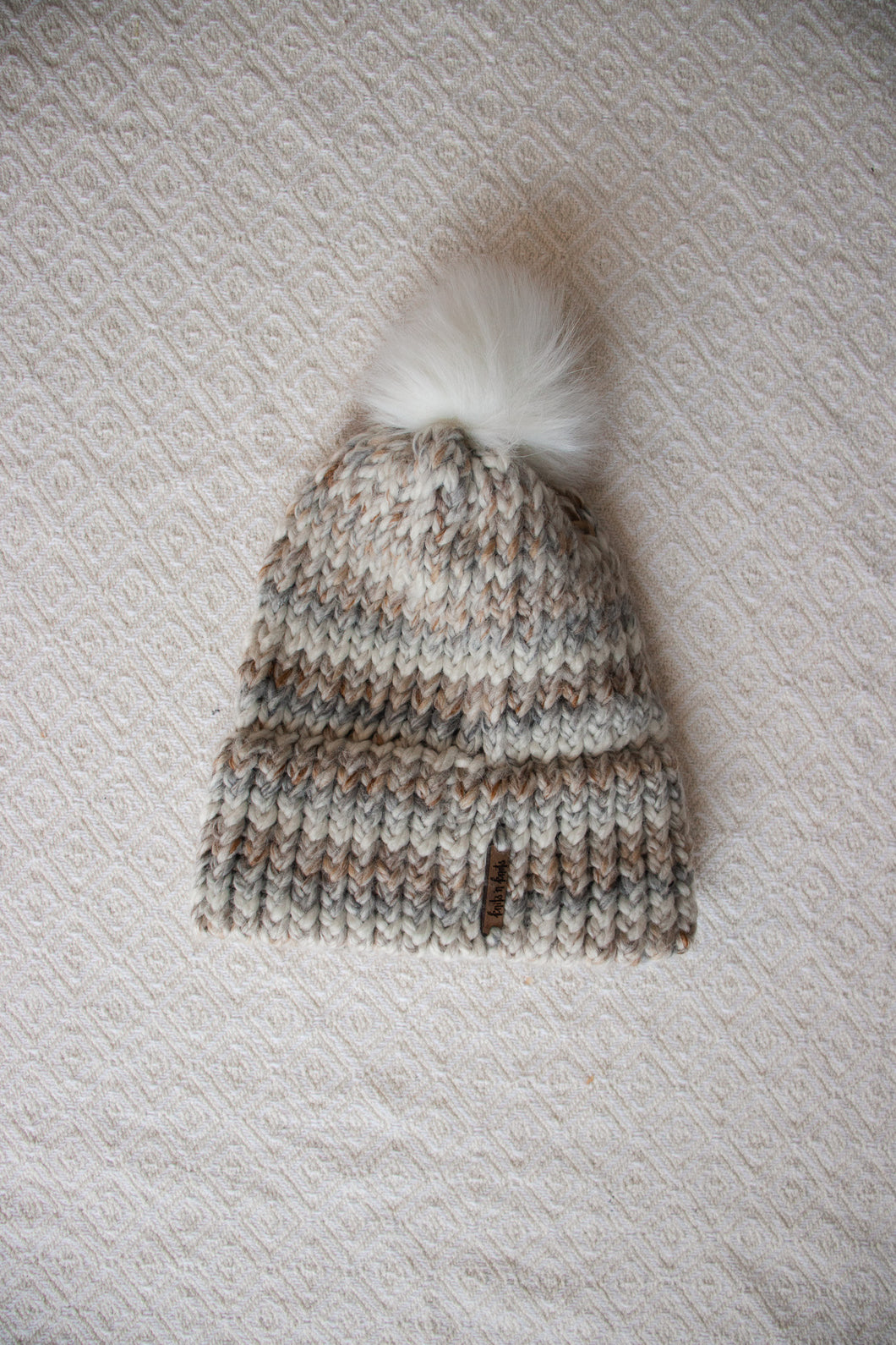 Double Brim Hat - Fossil