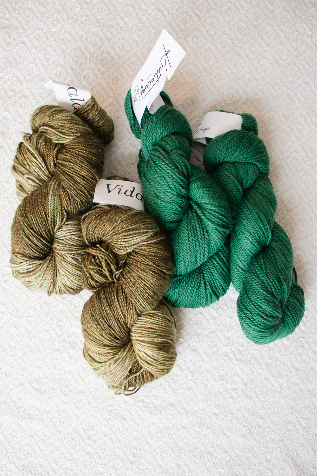 KnitCrate Yarn Bundle - Greens (4 hanks)