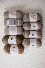 Lion Brand Superwash Merino Yarn Bundle - Assorted Colours (9 skeins)