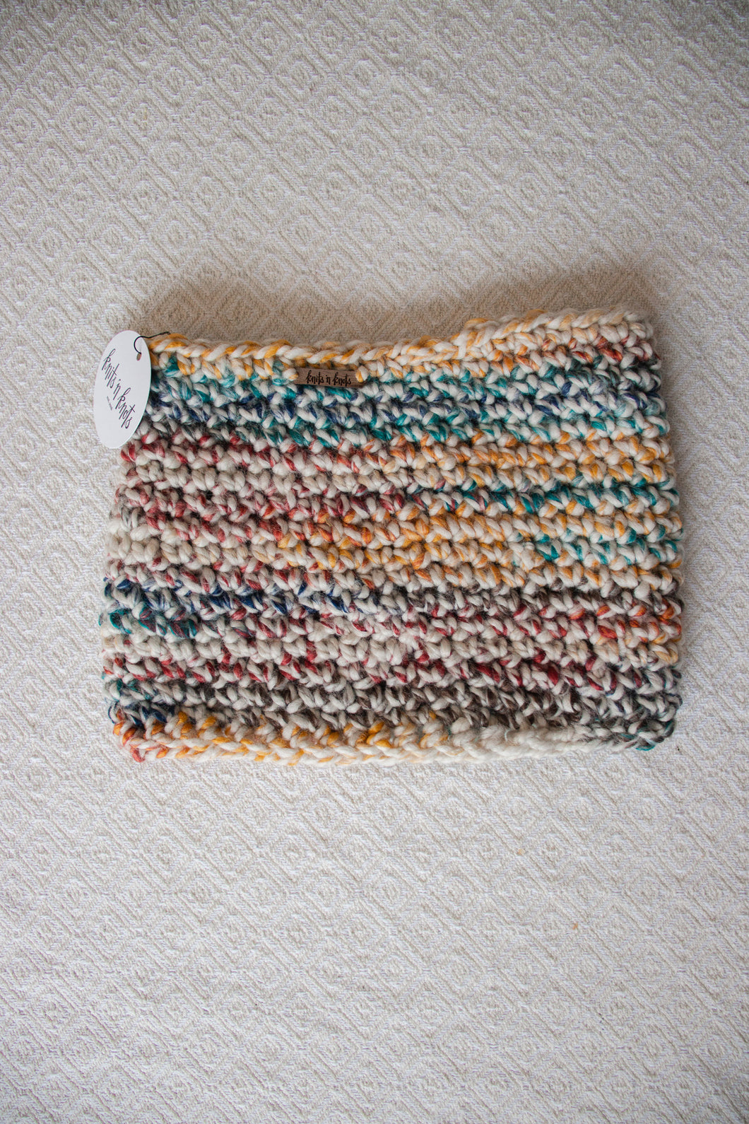 Chunky Cowl in Hudson Bay