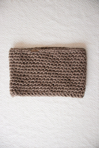 Chunky Cowl in Taupe