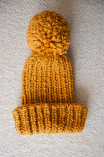 Super Chunky Hat - Mustard
