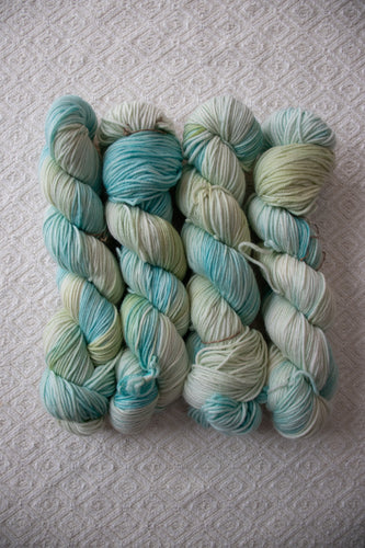 Knits 'N Knots Hand-Dyed (DK) Yarn Bundle - Morning Dew (4 Hanks)