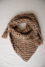 Granny Cluster Triangle Scarf (Original 2018 Pattern Design Sample)