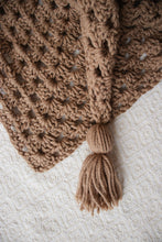 Granny Cluster Triangle Scarf (Original 2018 Pattern Design Sample)