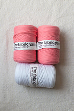 WAK The Fabric Yarn Bundle - Pink and White (3 skeins)