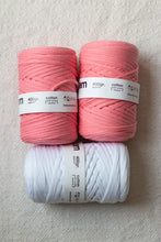 WAK The Fabric Yarn Bundle - Pink and White (3 skeins)