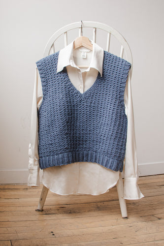 Vested Interest Slipover Crochet Pattern
